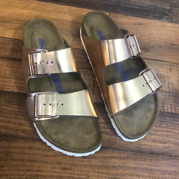 Birkenstock Shoes - ‼️LAST PRICE DROP-Metallic Copper Birkenstock